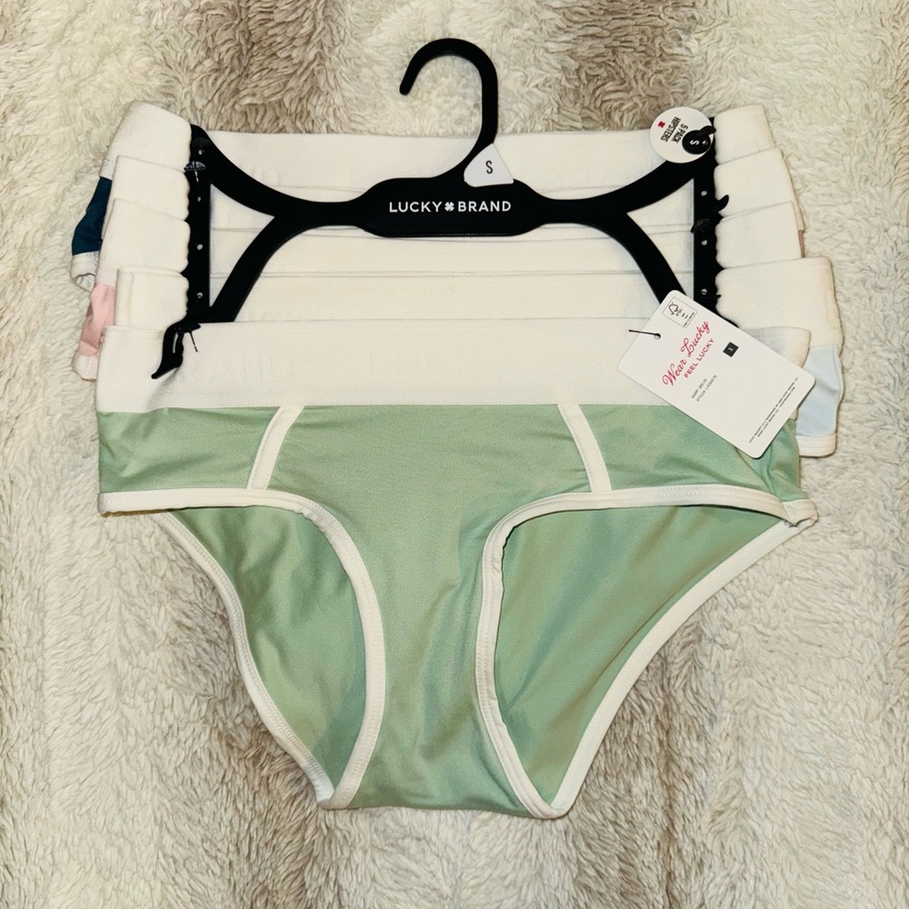 Lucky Brand Women’s Briefs Underwear Pack of 5